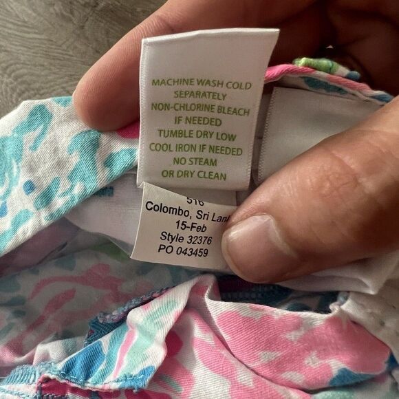 LILLY PULITZER LET’S CHA CHA PRINT CALLAHAN SIZE 0 Coral - Picture 9 of 10